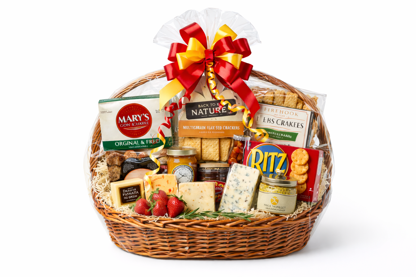 Cheese and Crackers Basket