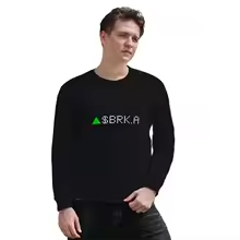 Berkshire Hathaway Inc. Class A Stock Ticker Green - White Font